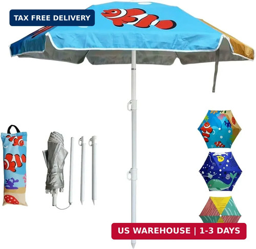 Kids beach umbrella - umbrella, 50+