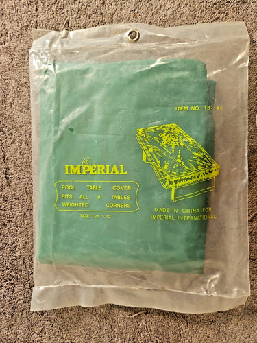 Imperial pool table cover - pool,